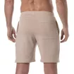 Bamboo Zipped Pocket Short  from the back